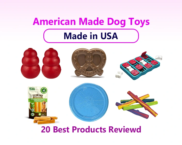 American Made Dog Toys - Feature Images