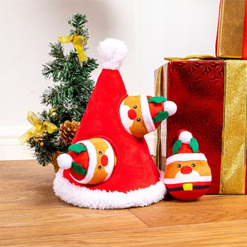 Hide and Seek Plush Dog Toy